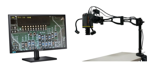 UM08-CSZ1236-auto-focus-hd-digital-microscope-pcb-inspection