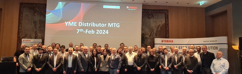 Yamaha SMT Bölümü 2024 yıllık toplantısında distribütör ağına enerji veriyor